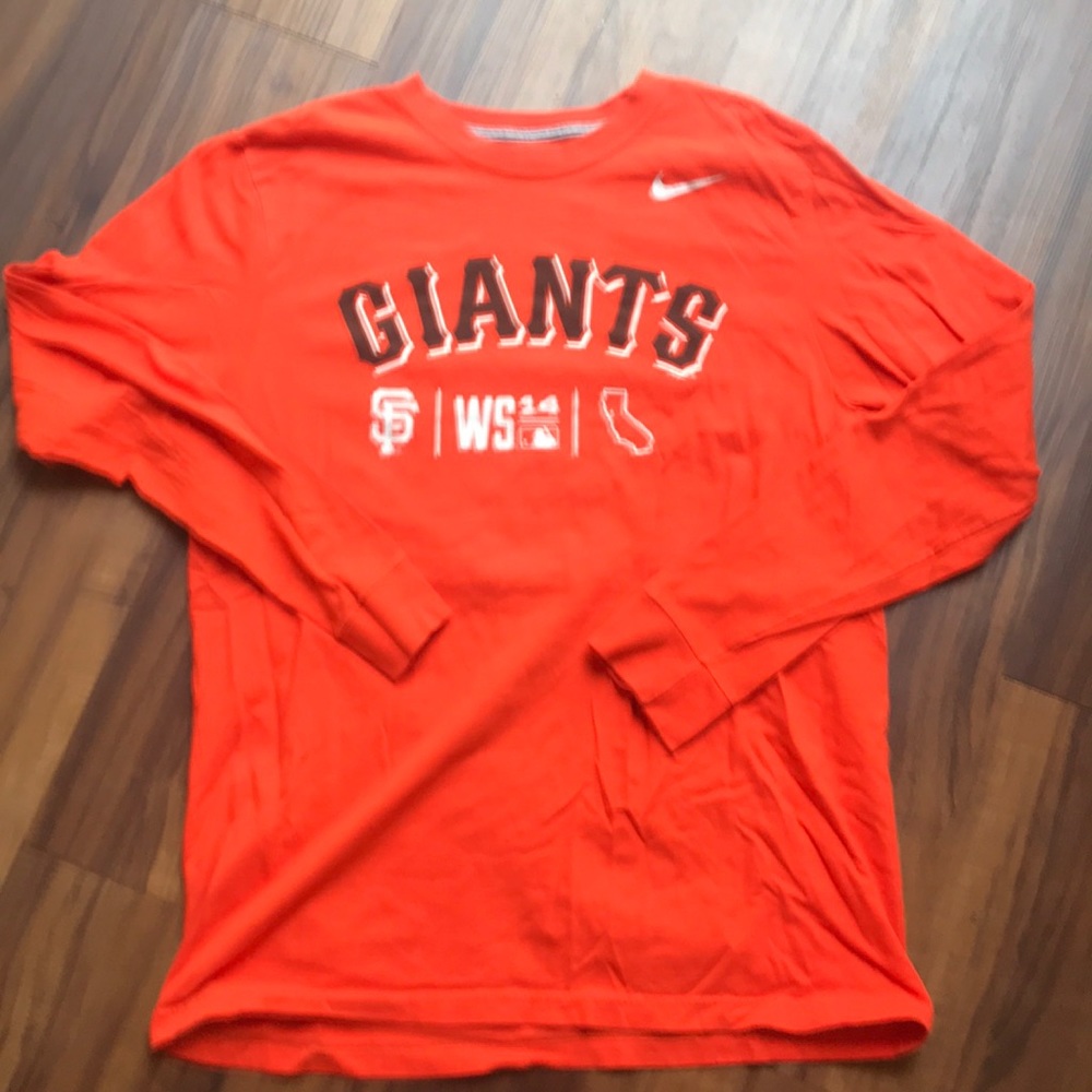 Nike Giants World Series 2014 Long Sleeve Top